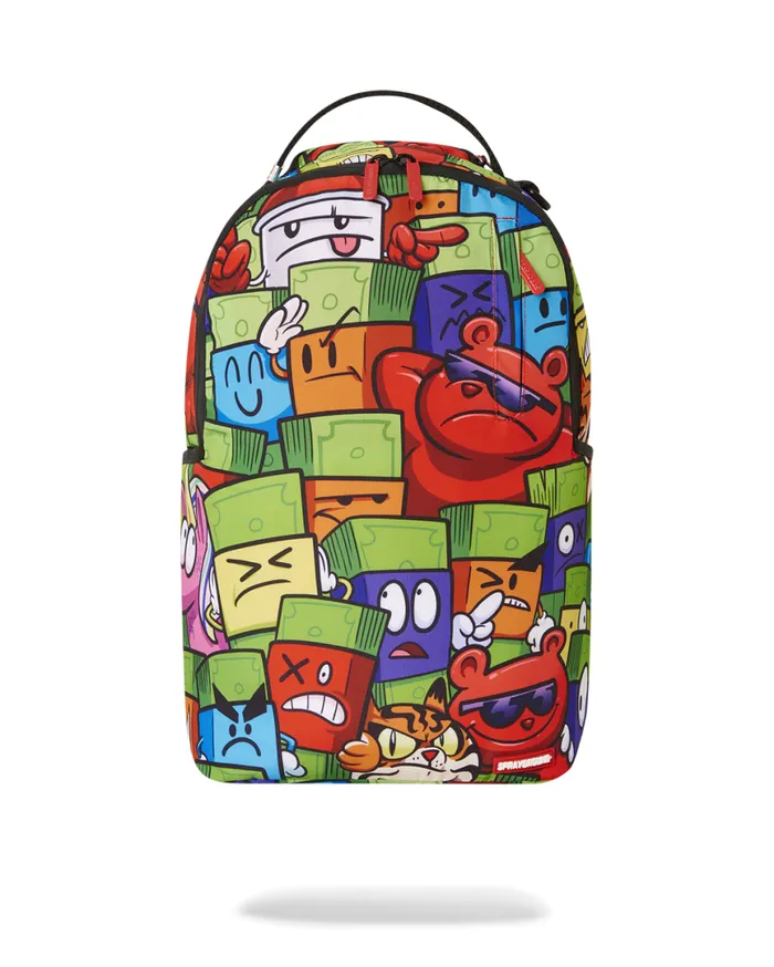 SPRAYGROUND Backpacks MONEY TOO DEEP DLXSR BACKPACK 8211 Universal