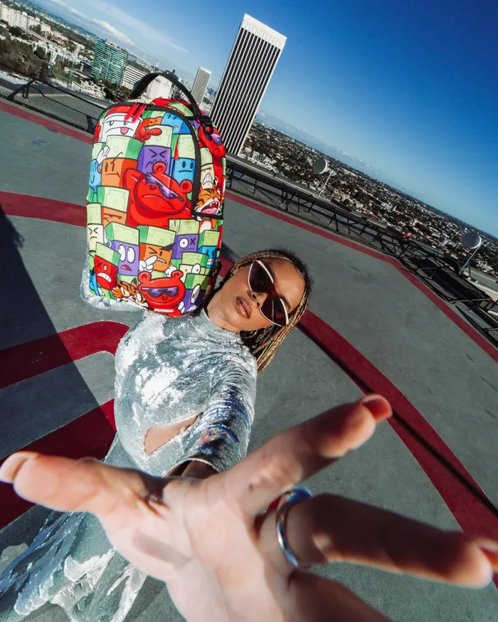SPRAYGROUND Backpacks MONEY TOO DEEP DLXSR BACKPACK 8211 Universal