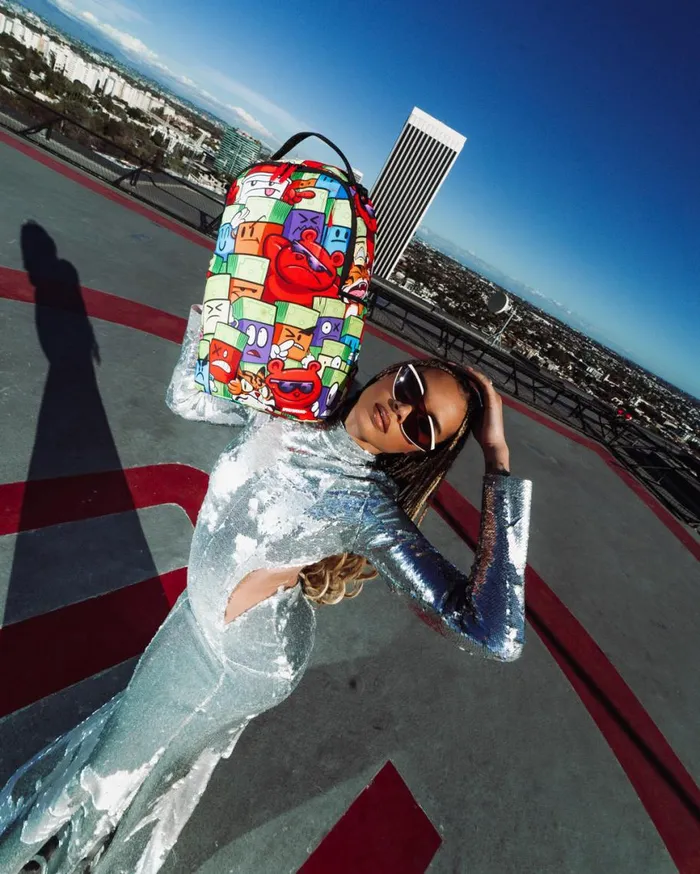 SPRAYGROUND Backpacks MONEY TOO DEEP DLXSR BACKPACK 8211 Universal