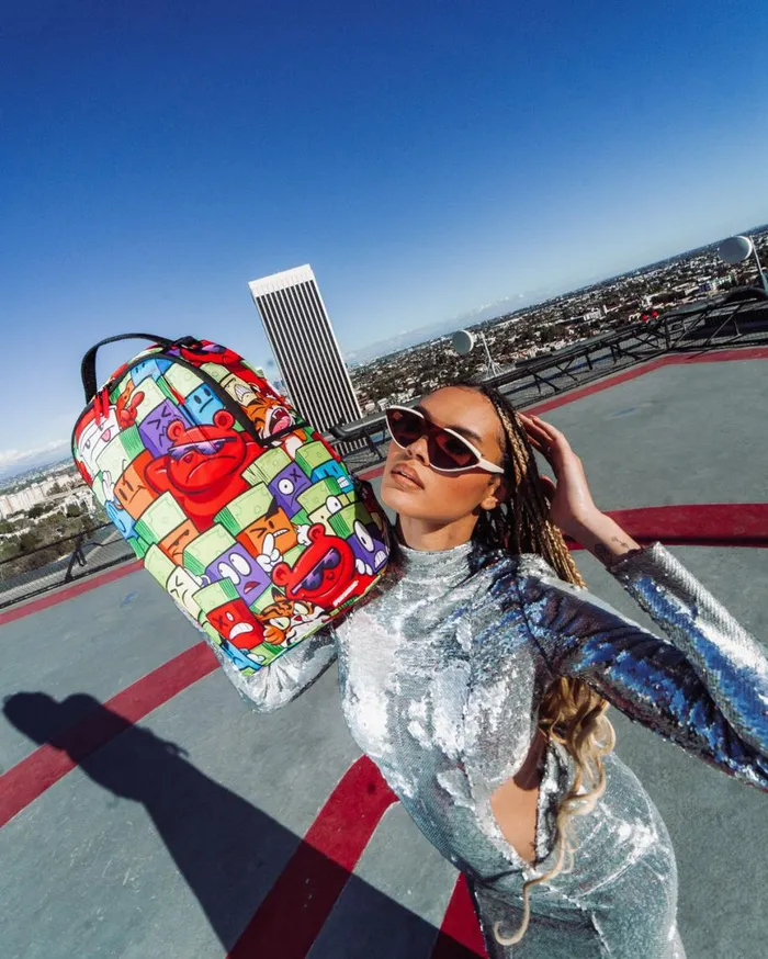 SPRAYGROUND Backpacks MONEY TOO DEEP DLXSR BACKPACK 8211 Universal