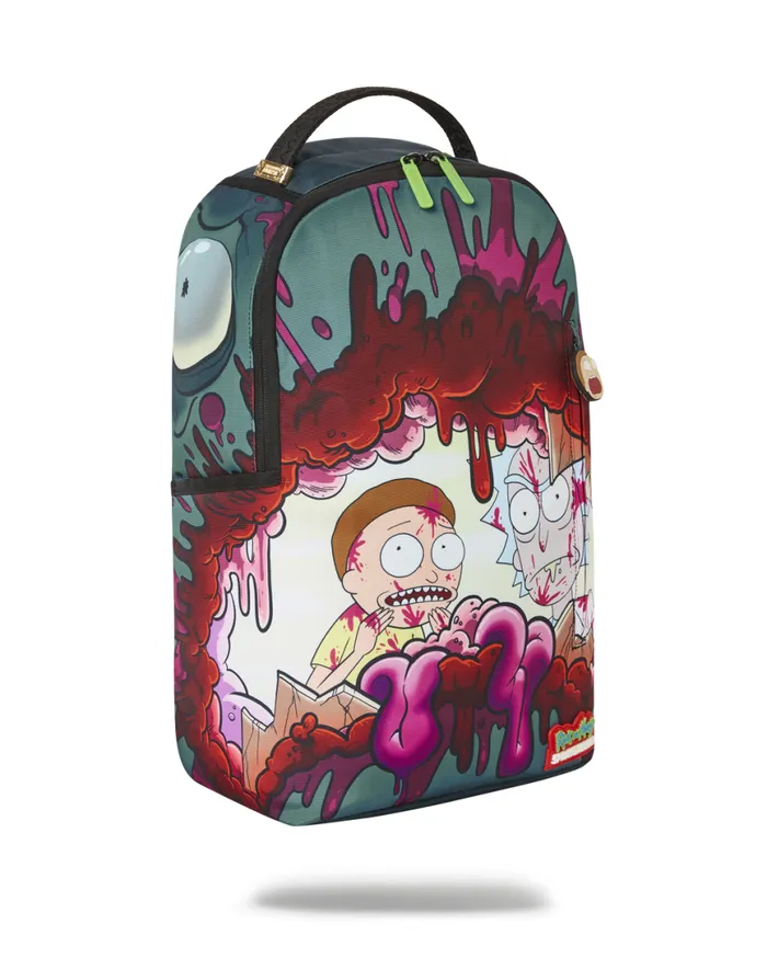 SPRAYGROUND Backpacks RICK AND MORTY SHARKMOUTH WOUND DLXR 8211 Universal SPRAYGROUND Backpacks RICK AND MORTY SHARKMOUTH WOUND DLXR 8211 Universal