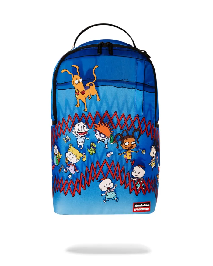 SPRAYGROUND Backpacks RUGRATS PLAYPEN SHARKMOUTH DLXSR BACKPACK 8211 Universal