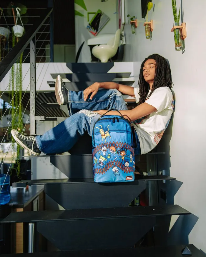 SPRAYGROUND Backpacks RUGRATS PLAYPEN SHARKMOUTH DLXSR BACKPACK 8211 Universal SPRAYGROUND Backpacks RUGRATS PLAYPEN SHARKMOUTH DLXSR BACKPACK 8211 Universal