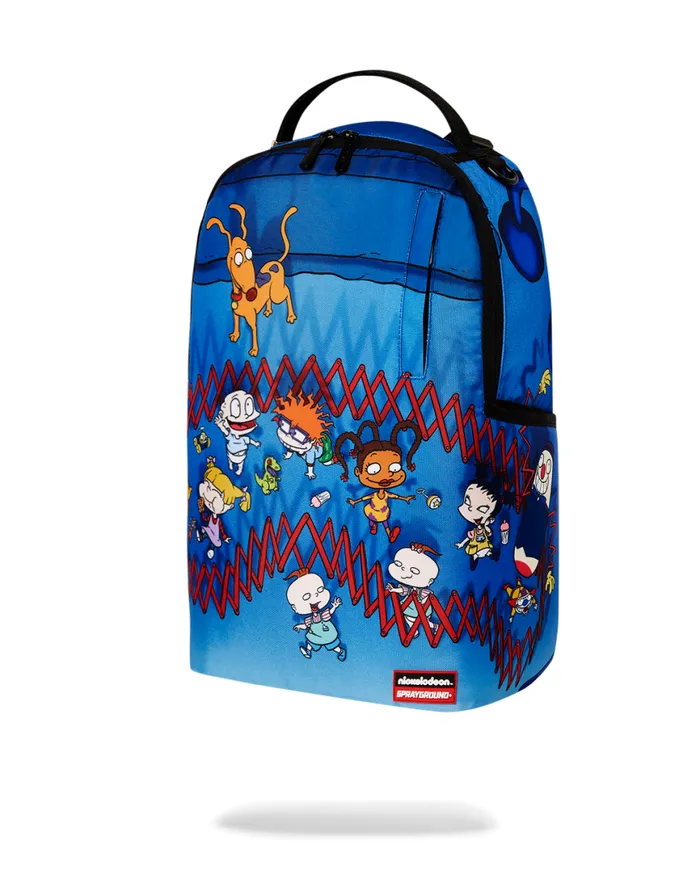 SPRAYGROUND Backpacks RUGRATS PLAYPEN SHARKMOUTH DLXSR BACKPACK 8211 Universal SPRAYGROUND Backpacks RUGRATS PLAYPEN SHARKMOUTH DLXSR BACKPACK 8211 Universal
