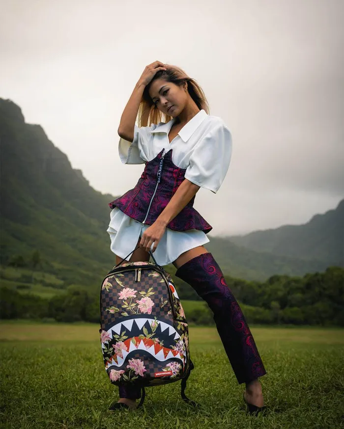 SPRAYGROUND Backpacks SHARKFLOWER DLX BACKPACK 8211 Universal