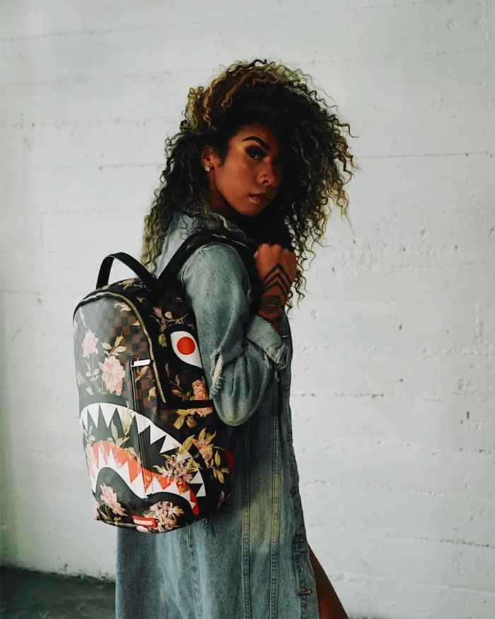SPRAYGROUND Backpacks SHARKFLOWER DLX BACKPACK 8211 Universal