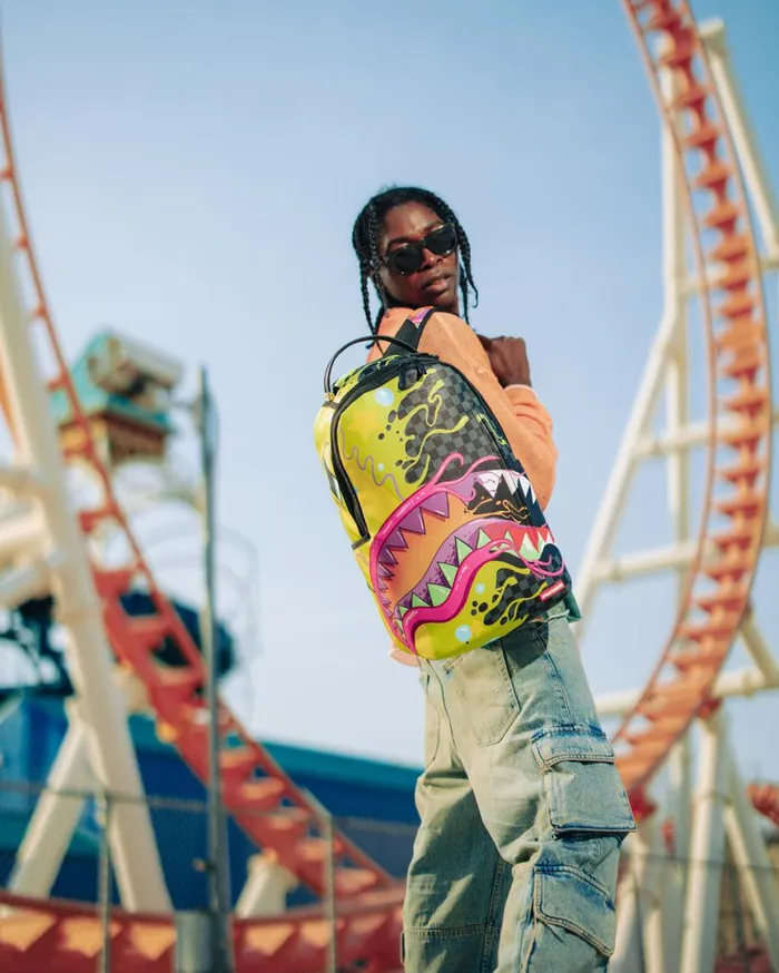 SPRAYGROUND Backpacks SLIME DIME BACKPACK 8211 Universal SPRAYGROUND Backpacks SLIME DIME BACKPACK 8211 Universal