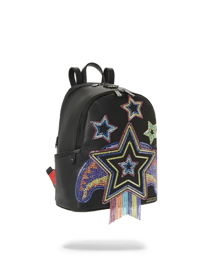 SPRAYGROUND Backpacks STAR RACER AI7 SANDFLOWER COLLAB BEADED SAVAGE BACKPACK 8211 Universal