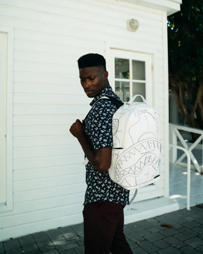 SPRAYGROUND Backpacks TECHNICAL CUT and SHARK BACKPACK DLXV 8211 Universal SPRAYGROUND Backpacks TECHNICAL CUT and SHARK BACKPACK DLXV 8211 Universal