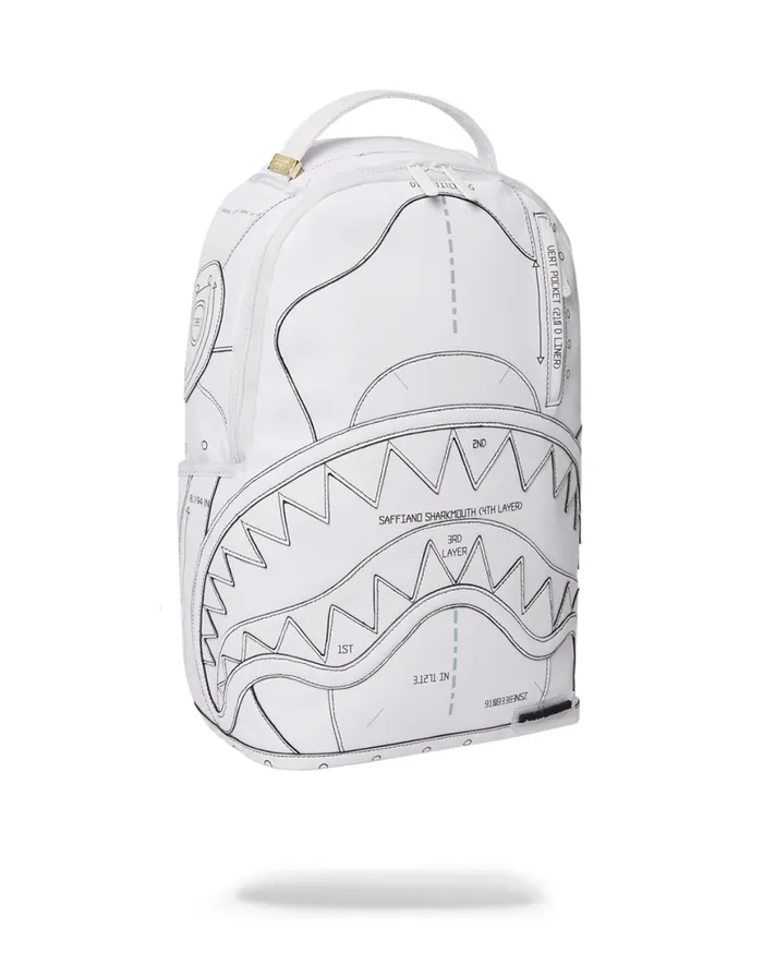 SPRAYGROUND Backpacks TECHNICAL CUT and SHARK BACKPACK DLXV 8211 Universal SPRAYGROUND Backpacks TECHNICAL CUT and SHARK BACKPACK DLXV 8211 Universal