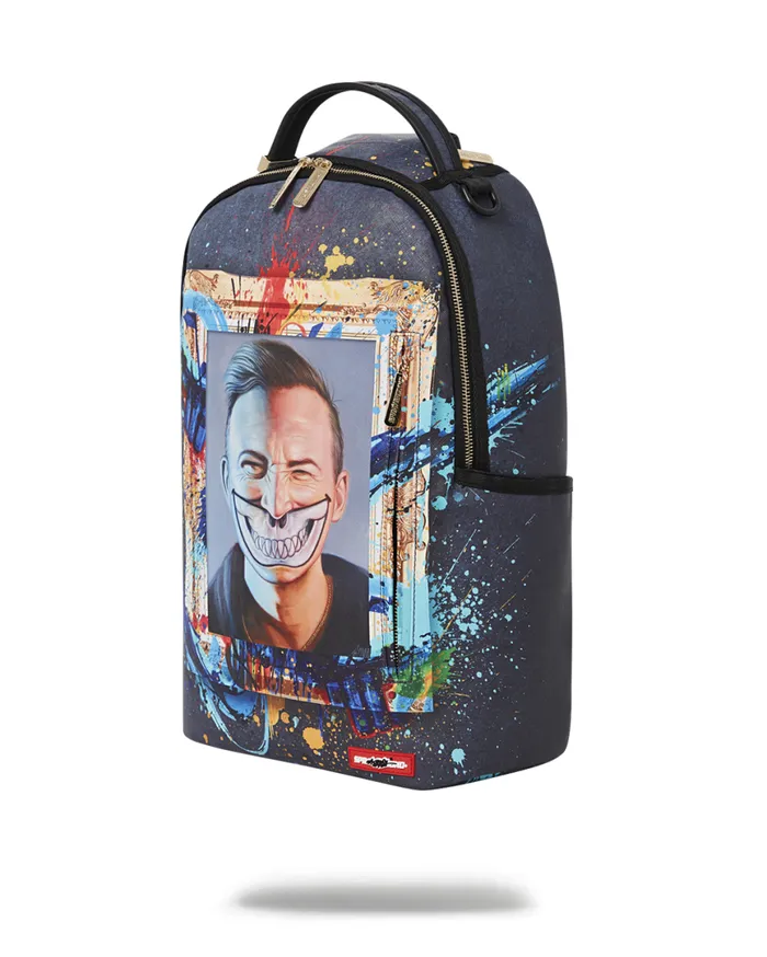 SPRAYGROUND Backpacks THE RARE DBD GRIN SHARK PORTRAIT BY RON ENGLISH SUPER LIMITED EDITION 8211 Universal