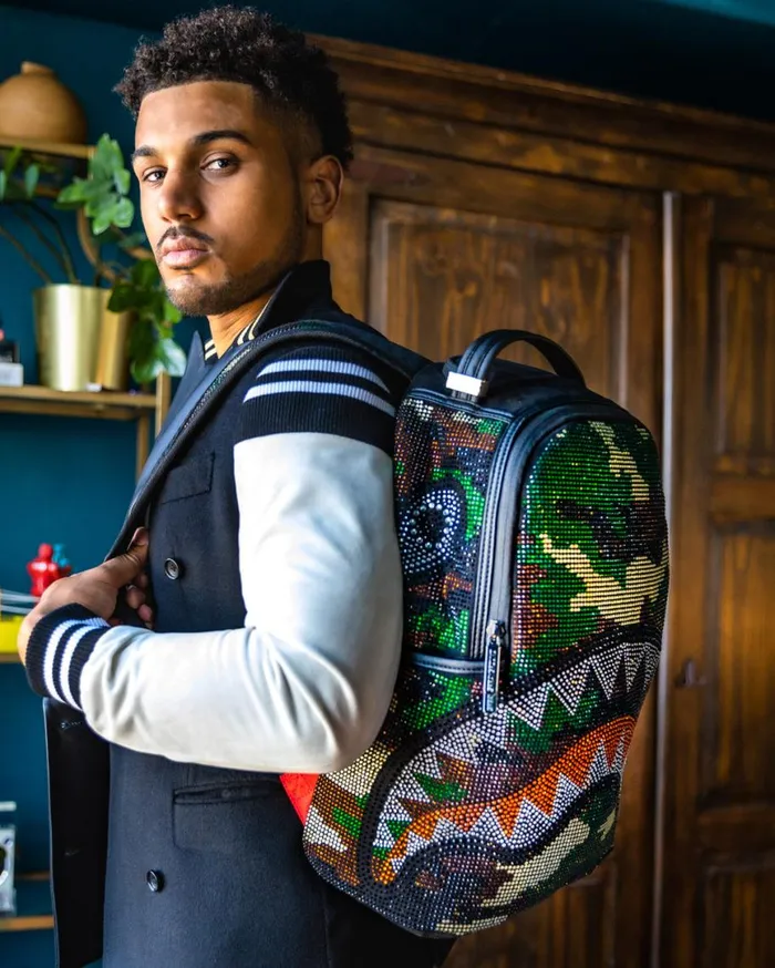 SPRAYGROUND Backpacks TRINITY CAMO BACKPACK DLXV 8211 Universal
