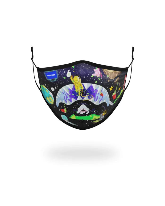 SPRAYGROUND Face Masks ADULT ASTRO PARTY FORMFITTING FACE MASK 8211 Universal