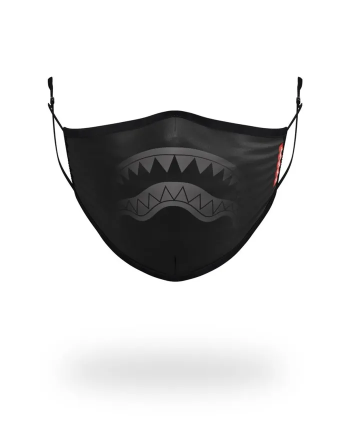 SPRAYGROUND Face Masks ADULT MIDNIGHT SHARK FORM FITTING FACE MASK 8211 Universal