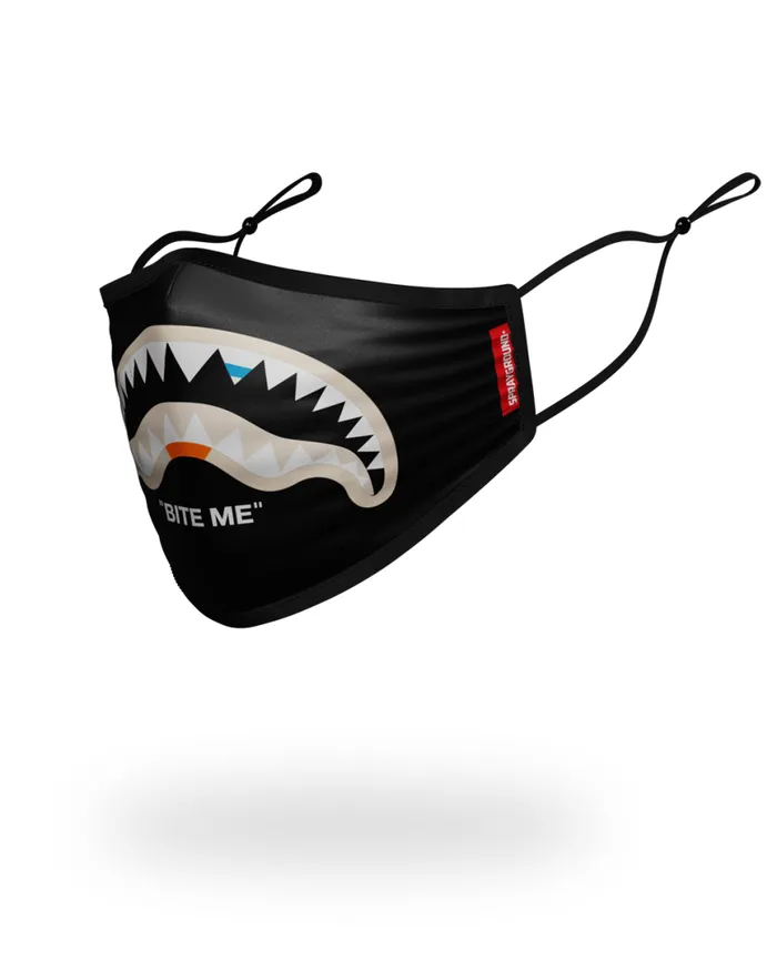 SPRAYGROUND Face Masks BITE ME SHARK BLK POLYESTER FACE MASK 8211 Universal SPRAYGROUND Face Masks BITE ME SHARK BLK POLYESTER FACE MASK 8211 Universal
