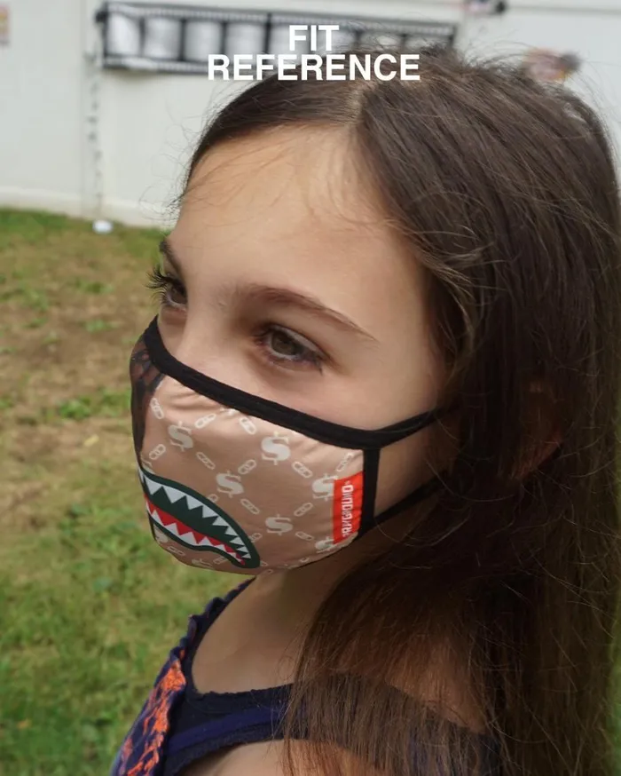 SPRAYGROUND Face Masks KIDS FORM FITTING MASK PARIS VS MILAN 8211 Universal SPRAYGROUND Face Masks KIDS FORM FITTING MASK PARIS VS MILAN 8211 Universal