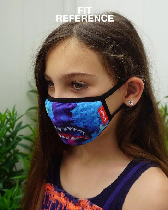 SPRAYGROUND Face Masks KIDS FORM FITTING MASK PARIS VS MILAN 8211 Universal SPRAYGROUND Face Masks KIDS FORM FITTING MASK PARIS VS MILAN 8211 Universal