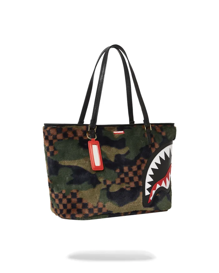 SPRAYGROUND Handbags BIG SKY FUR SHARK TOTE 8211 Universal SPRAYGROUND Handbags BIG SKY FUR SHARK TOTE 8211 Universal