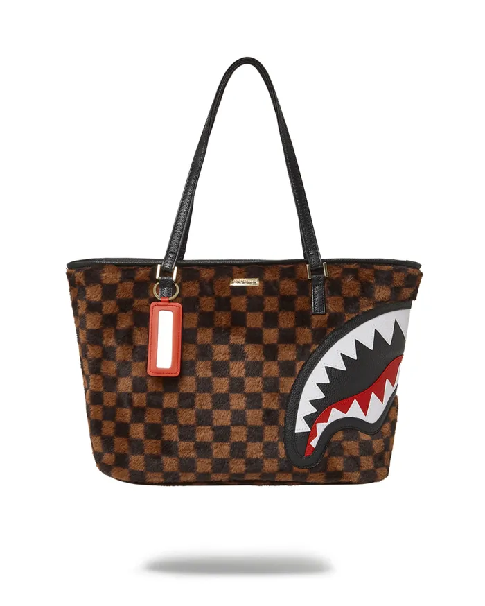 SPRAYGROUND Handbags FURRR SHARKS IN PARIS TOTE 8211 Universal