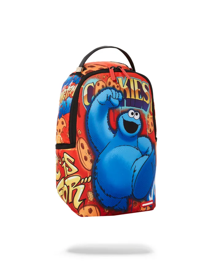 SPRAYGROUND Mini Backpacks COOKIE MONSTER ON THE RUN MINI BACKPACK 8211 Universal