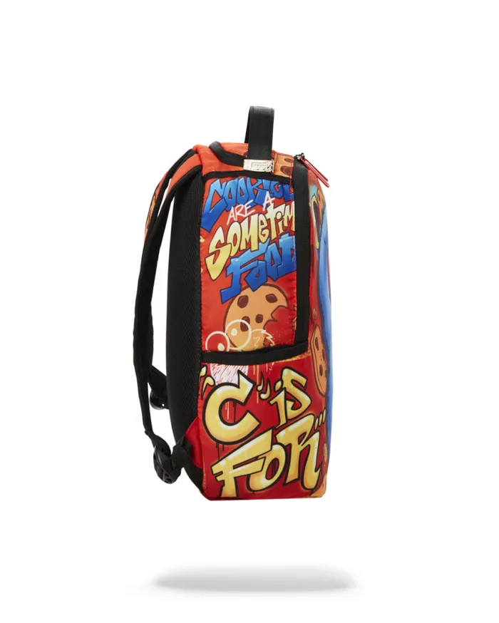 SPRAYGROUND Mini Backpacks COOKIE MONSTER ON THE RUN MINI BACKPACK 8211 Universal