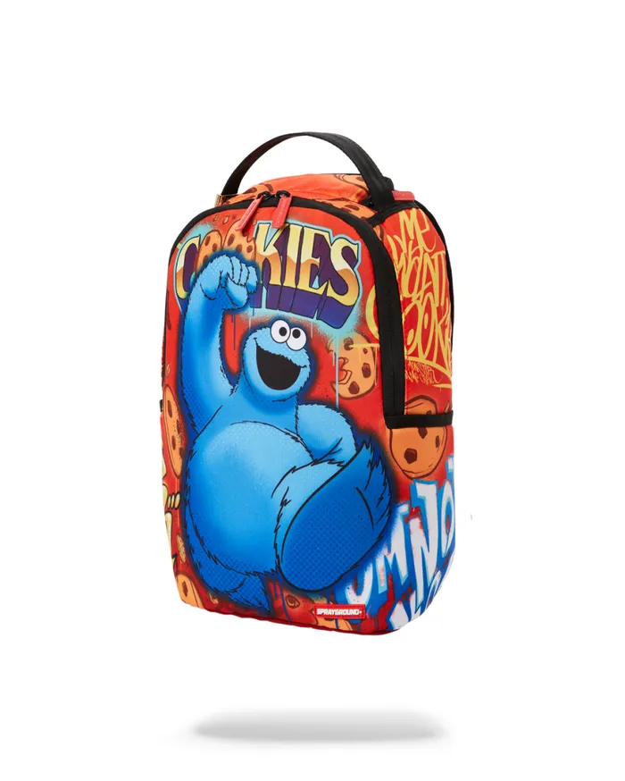 SPRAYGROUND Mini Backpacks COOKIE MONSTER ON THE RUN MINI BACKPACK 8211 Universal