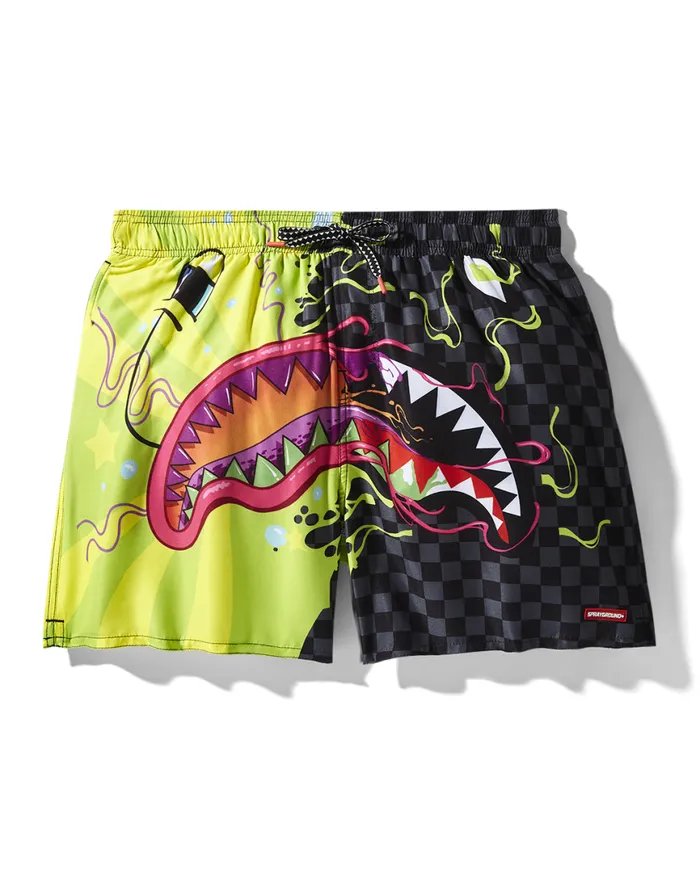 SPRAYGROUND Swimwear SLIME DIME SWIM SHORTS 8211 Universal