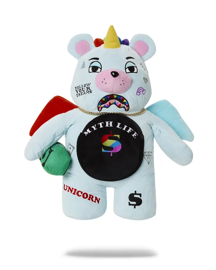 SPRAYGROUND Teddy Bear Backpacks MYTH LIFE MONEYBEAR TEDDYBEAR BACKPACK 8211 Universal
