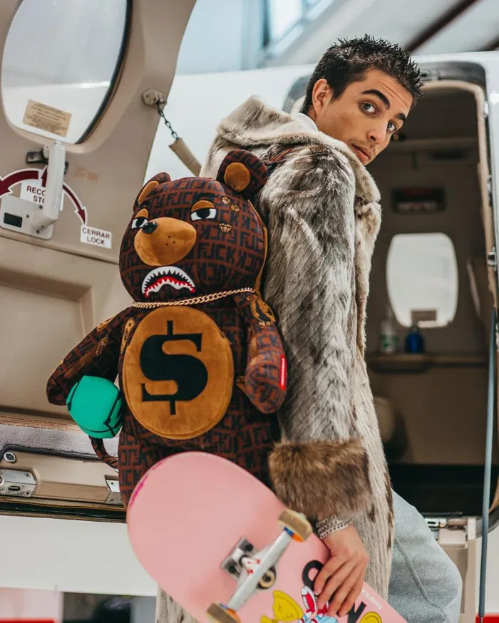 SPRAYGROUND Teddy Bear Backpacks OFFENDED MONEYBEAR TEDDYBEAR BACKPACK 8211 Universal SPRAYGROUND Teddy Bear Backpacks OFFENDED MONEYBEAR TEDDYBEAR BACKPACK 8211 Universal