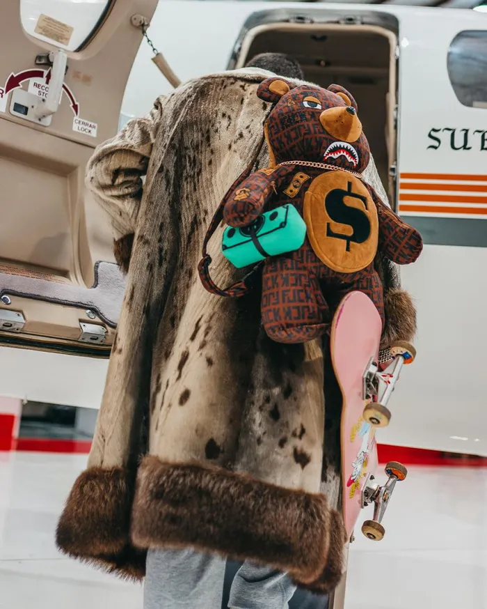 SPRAYGROUND Teddy Bear Backpacks OFFENDED MONEYBEAR TEDDYBEAR BACKPACK 8211 Universal SPRAYGROUND Teddy Bear Backpacks OFFENDED MONEYBEAR TEDDYBEAR BACKPACK 8211 Universal