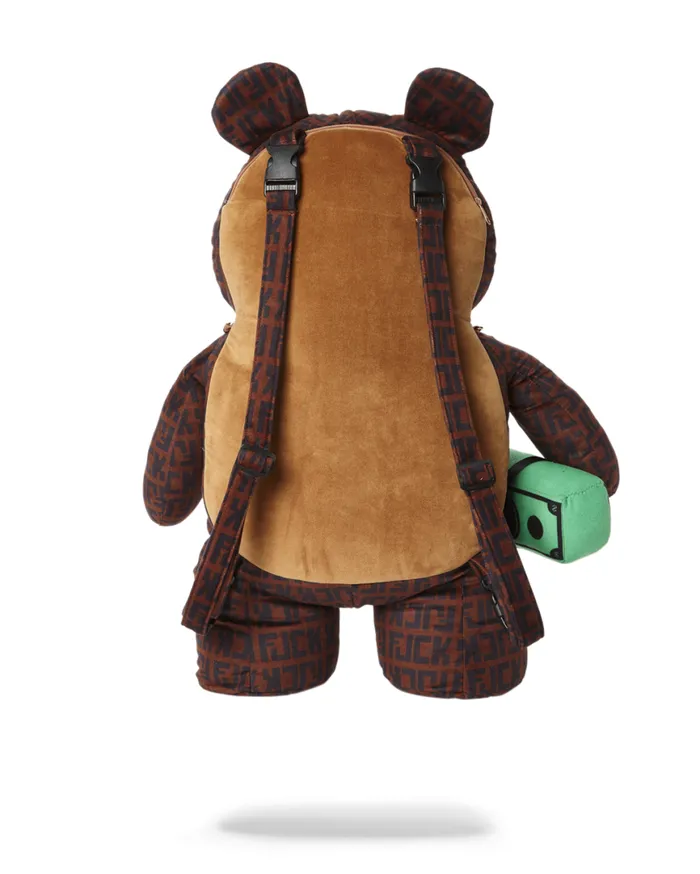 SPRAYGROUND Teddy Bear Backpacks OFFENDED MONEYBEAR TEDDYBEAR BACKPACK 8211 Universal SPRAYGROUND Teddy Bear Backpacks OFFENDED MONEYBEAR TEDDYBEAR BACKPACK 8211 Universal