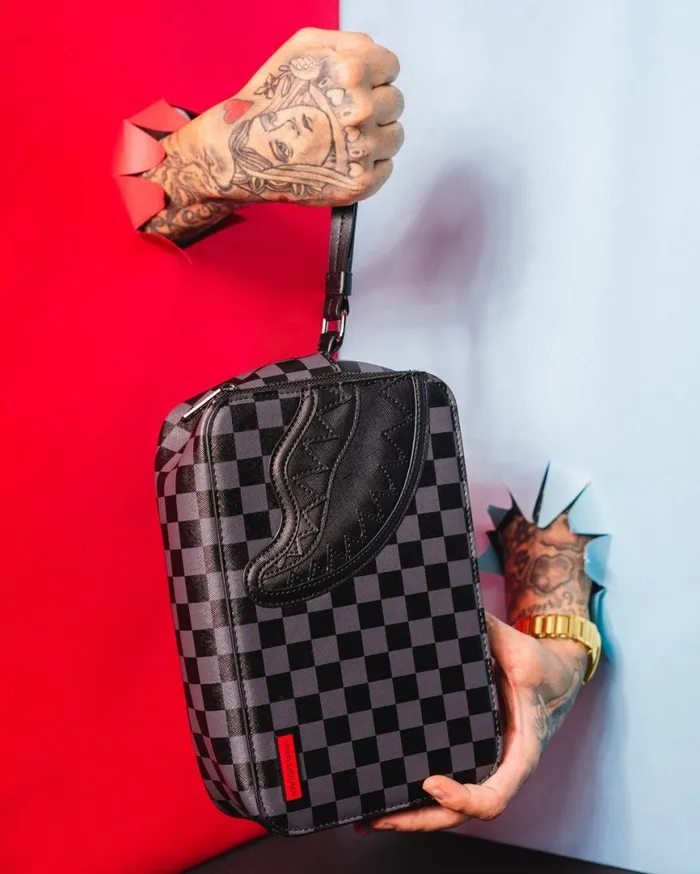 SPRAYGROUND Toiletries Aka Money Bags HENNY BLACK TOILETRY BAG 8211 Universal