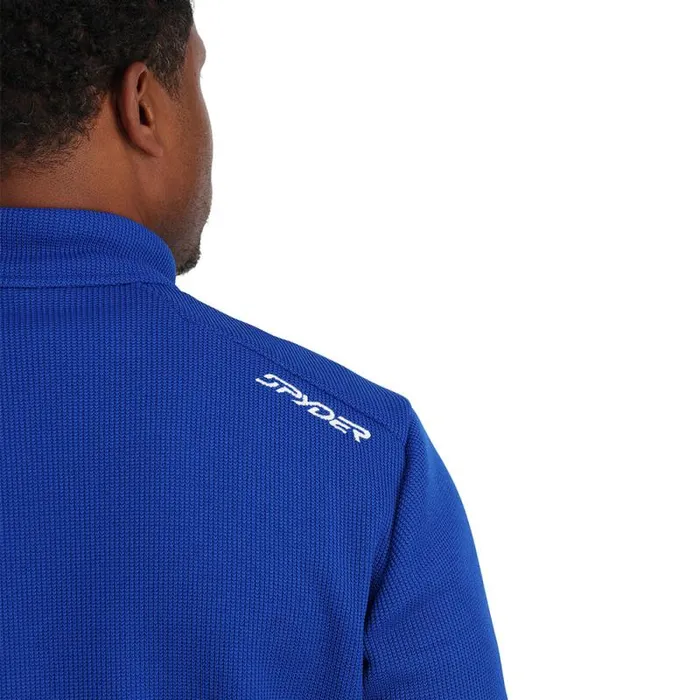 Spyder Fleece Bandit Half Zip Electric Blue 8211 Mens