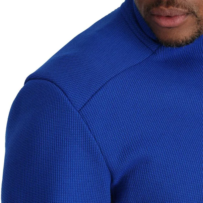 Spyder Fleece Bandit Half Zip Electric Blue 8211 Mens