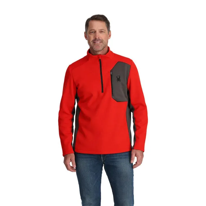 Spyder Fleece Bandit Half Zip Volcano 8211 Mens