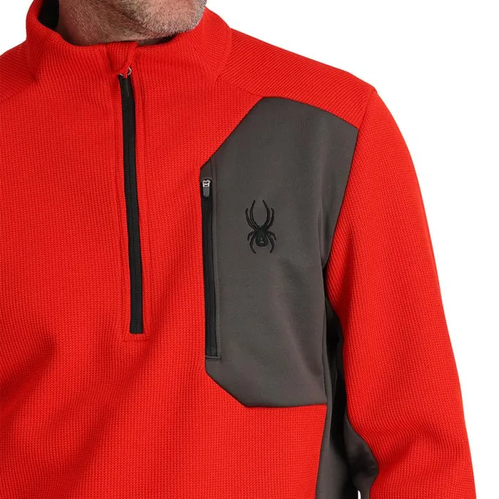Spyder Fleece Bandit Half Zip Volcano 8211 Mens