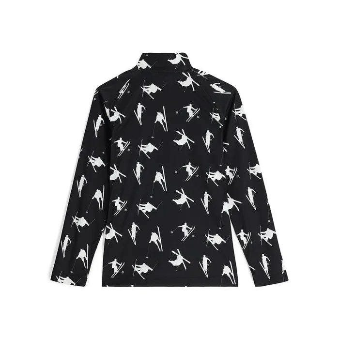 Spyder Fleece Ski Day Half Zip Black 8211 Kids