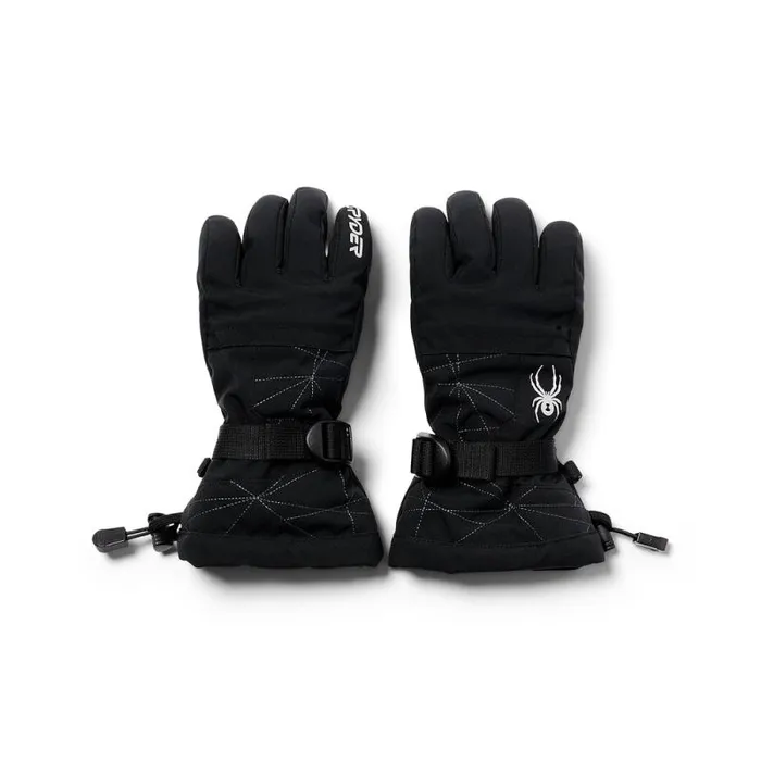 Spyder Gloves Overweb Black 8211 Kids