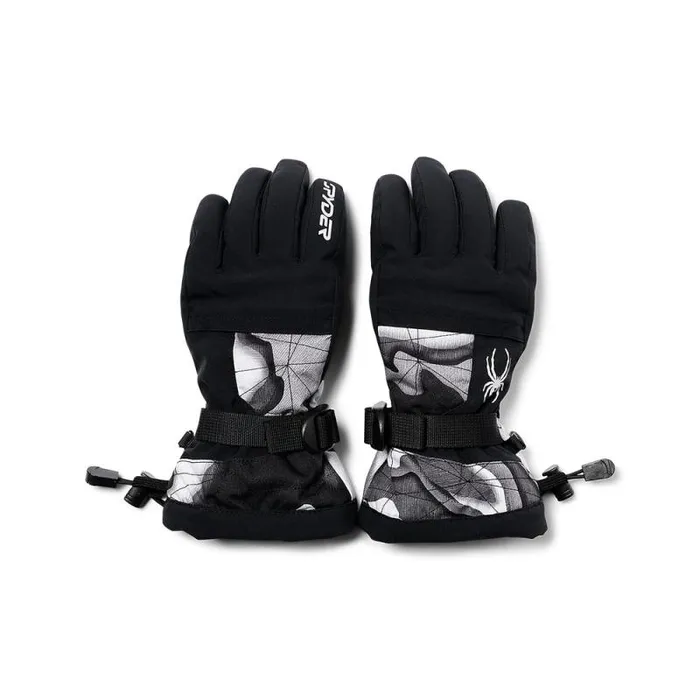 Spyder Gloves Overweb Black Combo 8211 Kids