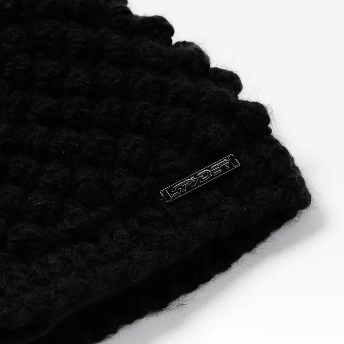 Spyder Hats Brrr Berry Pom Black 8211 Kids