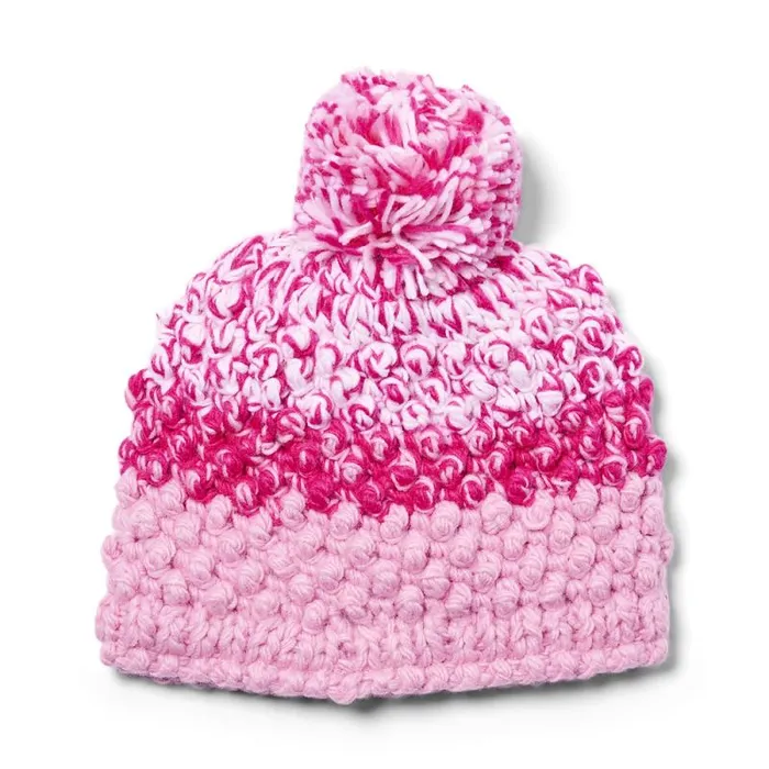 Spyder Hats Brrr Berry Pom Petal Pink 8211 Kids