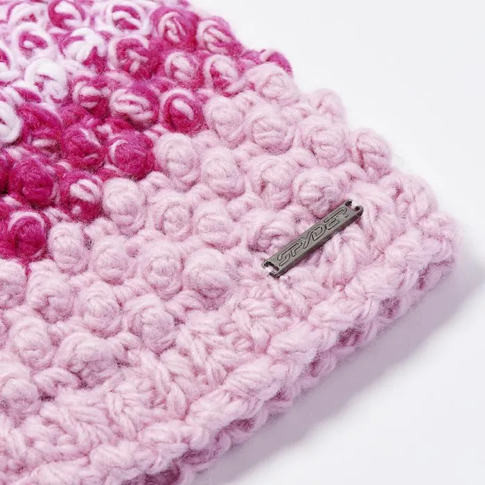 Spyder Hats Brrr Berry Pom Petal Pink 8211 Kids