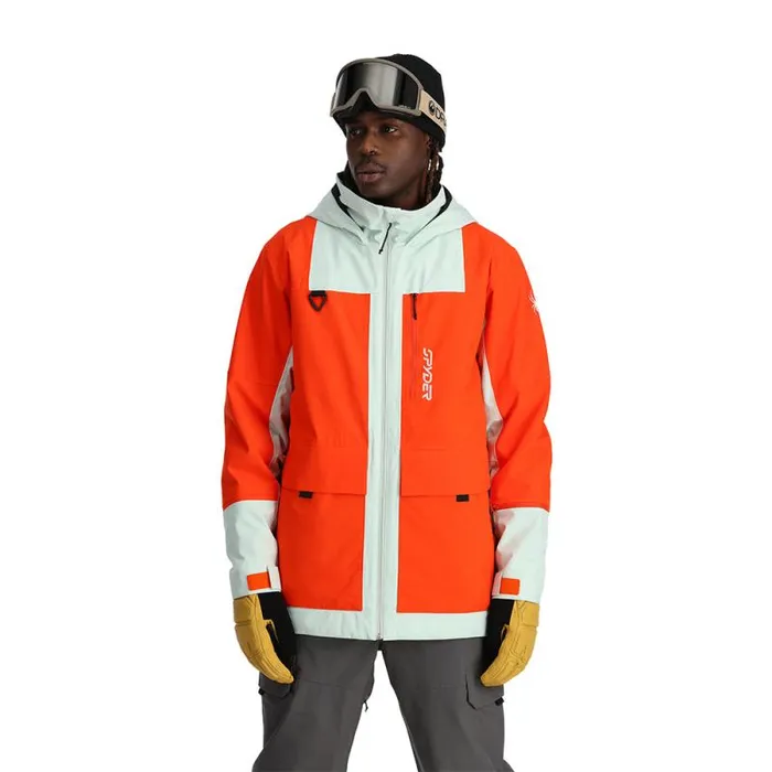 Spyder Insulated Field Twisted Orange 8211 Mens