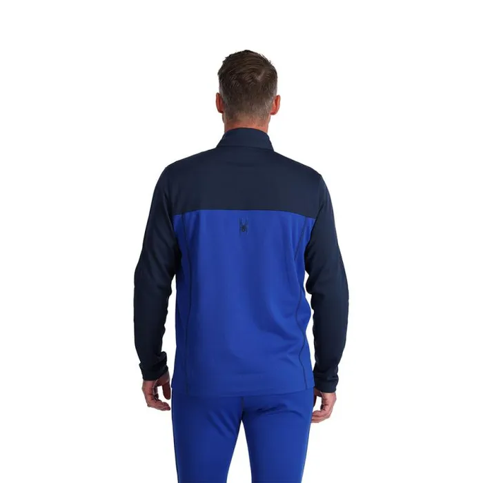 Spyder Layers Stretch Charger 12 Zip Electric Blue 8211 Mens