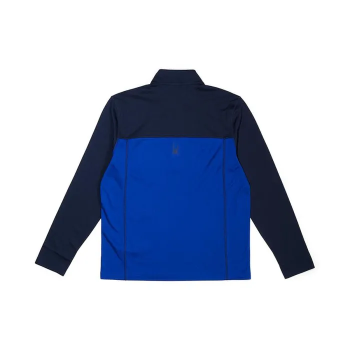 Spyder Layers Stretch Charger 12 Zip Electric Blue 8211 Mens