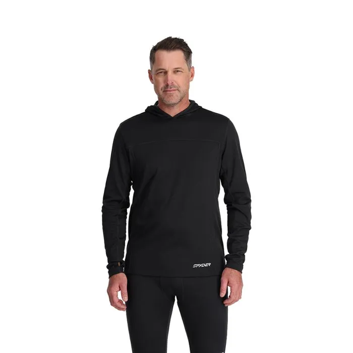 Spyder Layers Stretch Charger Hoodie Black 8211 Mens