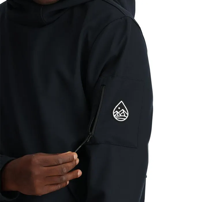 Spyder Shell Softshell Riding Hoodie Black 8211 Mens