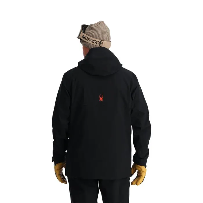 Spyder Shell Volt Black 8211 Mens