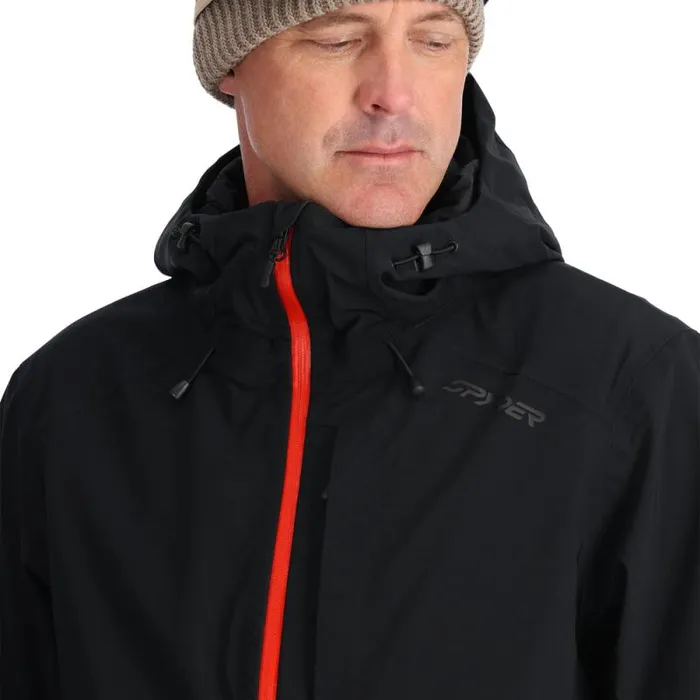 Spyder Shell Volt Black 8211 Mens