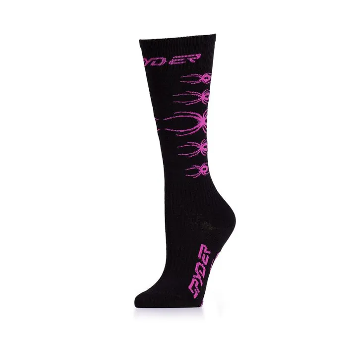 Spyder Socks Bug Liner Pink 8211 Kids